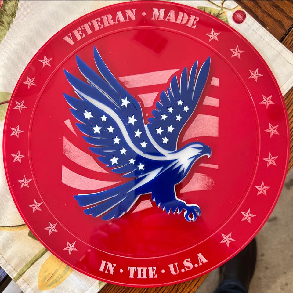 Custom laser-crafted plaque for Anna, TX customers